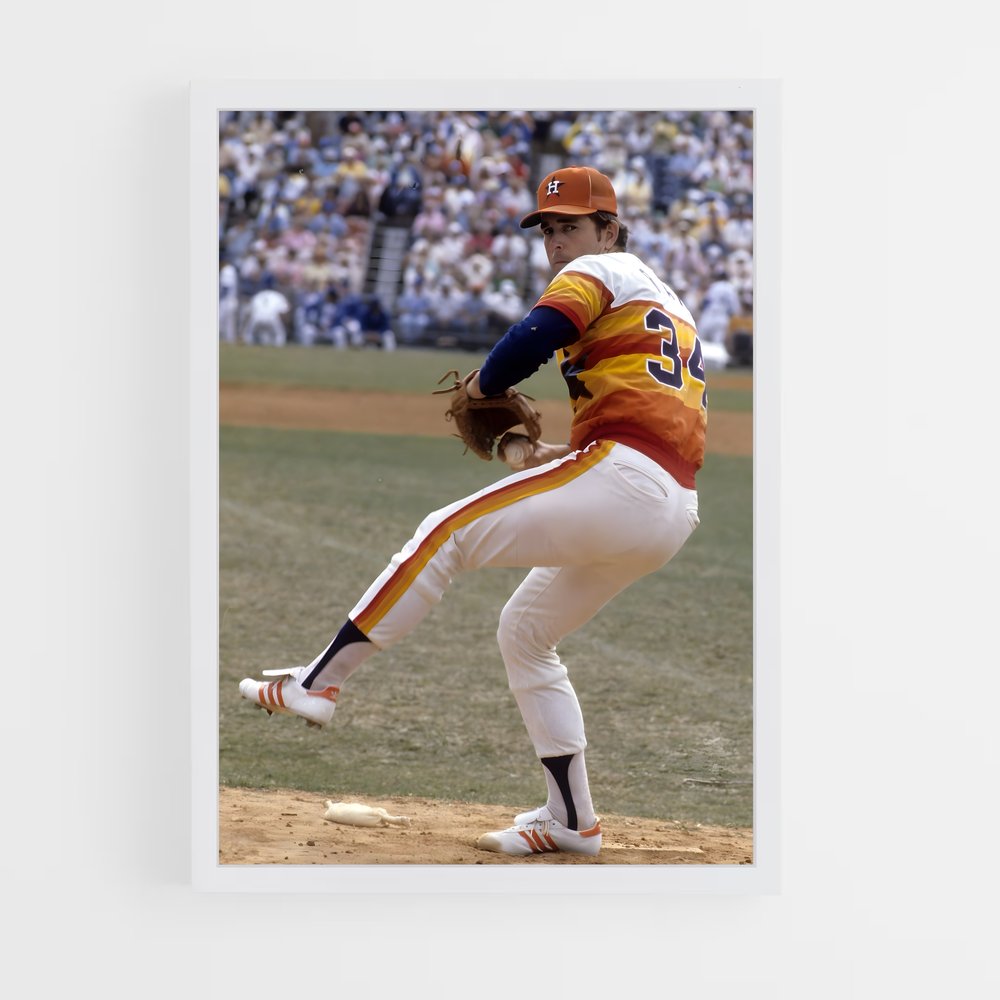 Poster Nolan de ryan – affiche Baseball (vue 3)